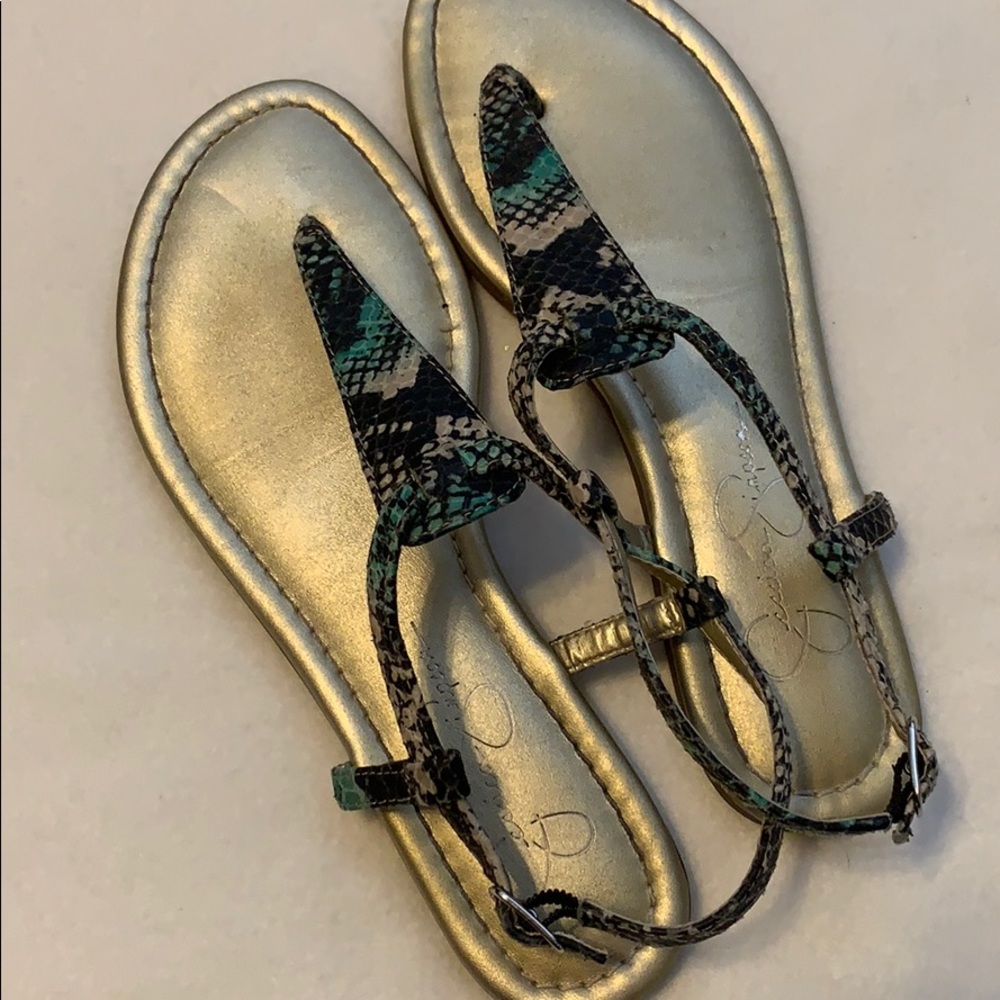 Jessica Simpson snake sandal